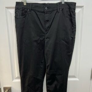 Chico’s jet black Platinum jegging 2.5 never worn? 5 pocket